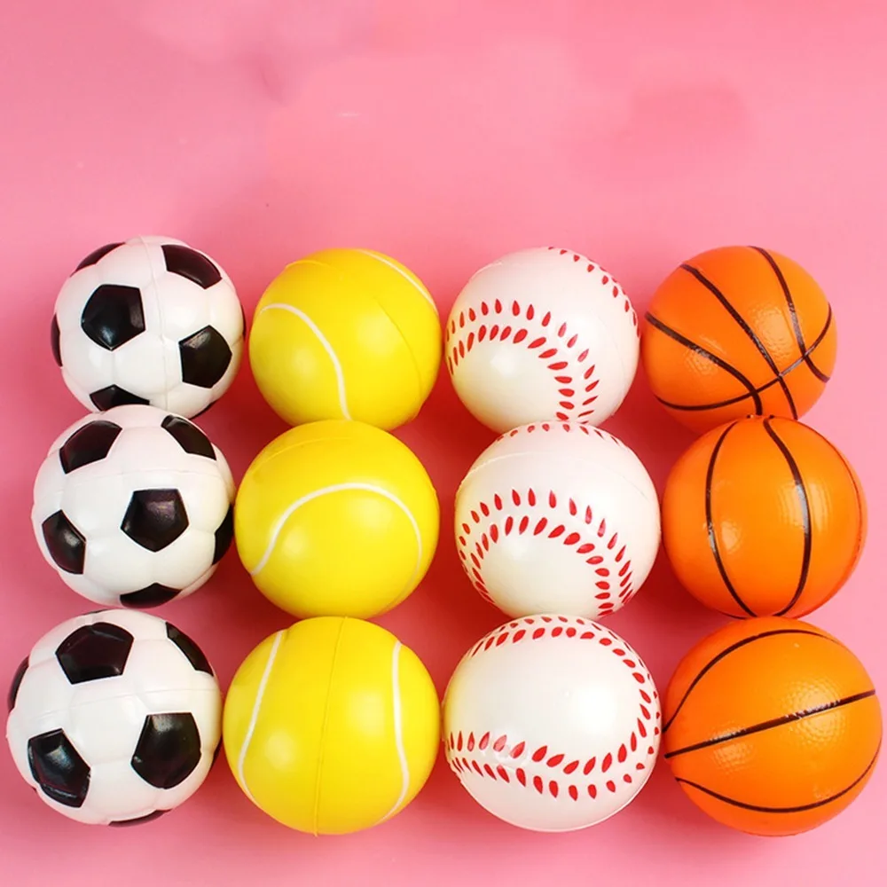 طقم كرات إسفنجية من الفوم الصناعي للأطفال ، حشو بيناتا ، حفلة أعياد ميلاد للأطفال ، استحمام الطفل ، كرنفال الكريسماس ، علبة هدايا ، مرح ، 12