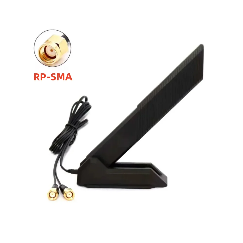 ASUS Wifi6 antenna, 2.4G/5G/6G,  Gigabit MSI Asrock PCI-E network card multi band magnetic antenna 2T2R,