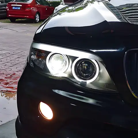 8 best sales bmw x5 e53 headlight - №8