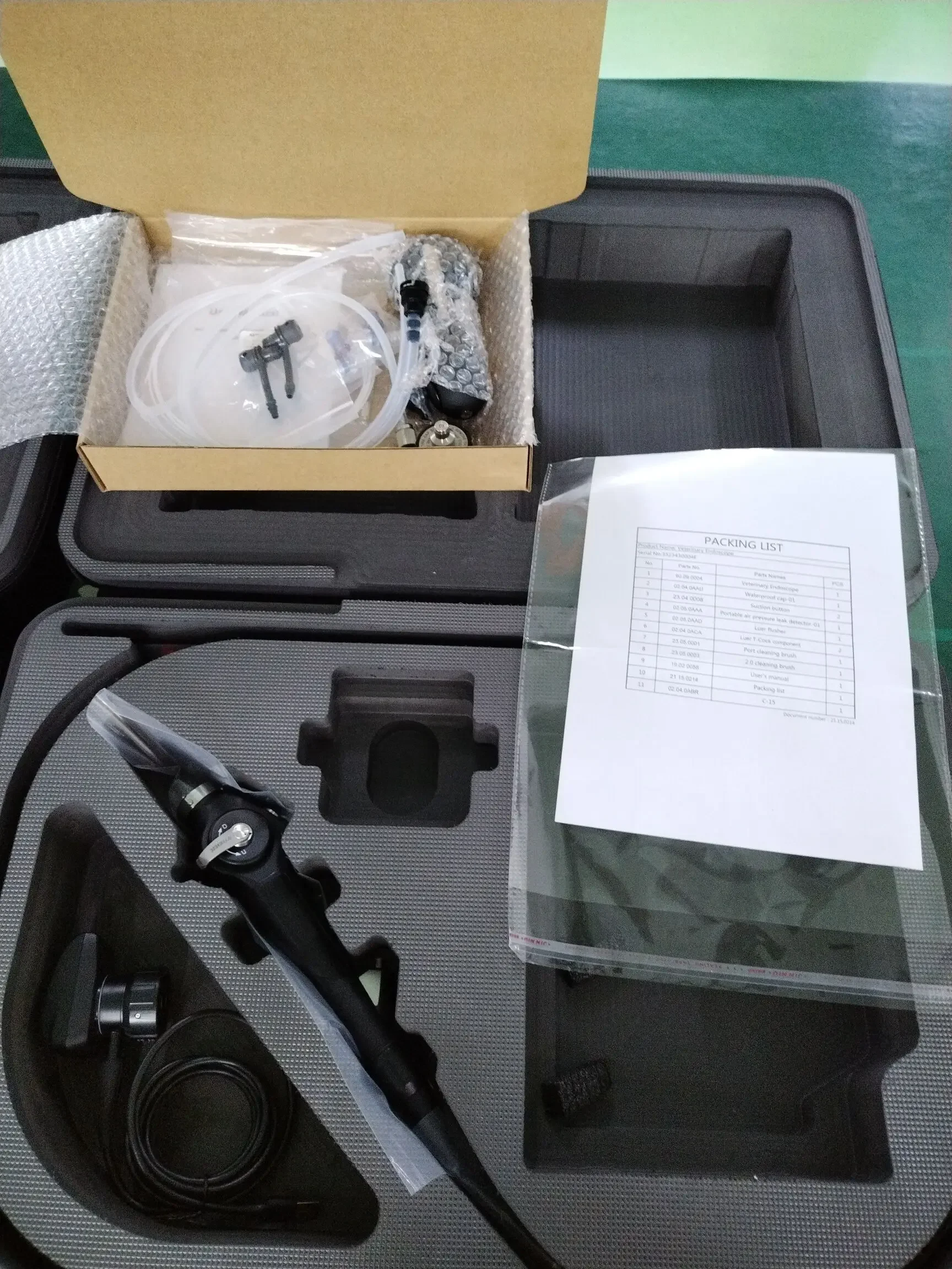 HC-R028E Endoscopio de vídeo endoscopio flexible portátil veterinario