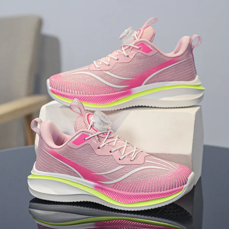 

2026 New Model Children's Ultra-Lightweight Shock Absorbing Sports Shoes - School Size Large Children's Running Shoes