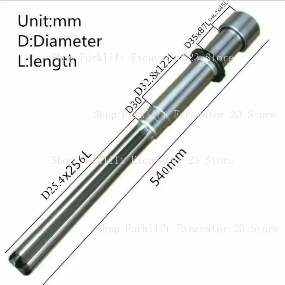 1pc R8 Shaft Spindle For Bridgeport Vertical Milling Machine Taiwan Rocker Mill Replacement Part