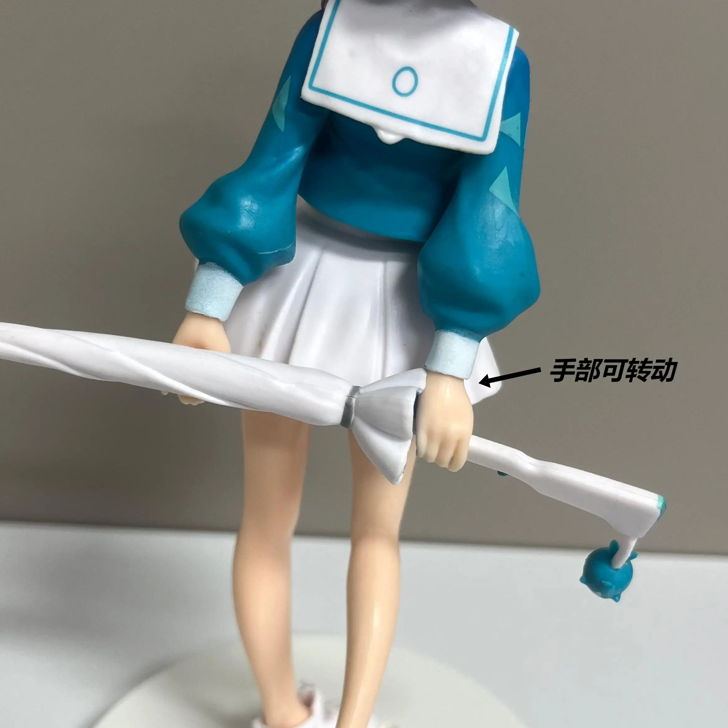 Azur Lane الأزرق ملف بحار البدلة أرونا اليدوية أنيمي لطيف نموذج الحلي اللعب الهدايا #5