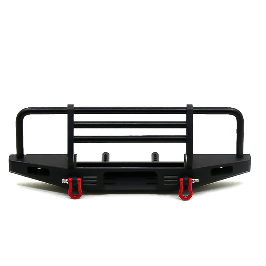 Metal 1/10 Front Bumper RC Upgrade Part Durable Rc Front Bumper For Axial TRX4 SCX10 RC Car Part RC Car Accessories