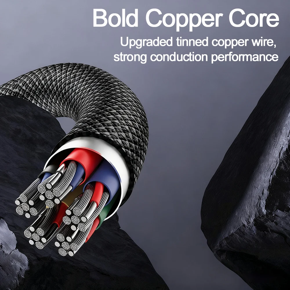 كابل USB إلى النوع C 100 وات خط شحن سريع لهاتف آيفون 17 برو ماكس 16 بلس 15 هواوي سامسونج شاحن فائق USB C سلك بيانات