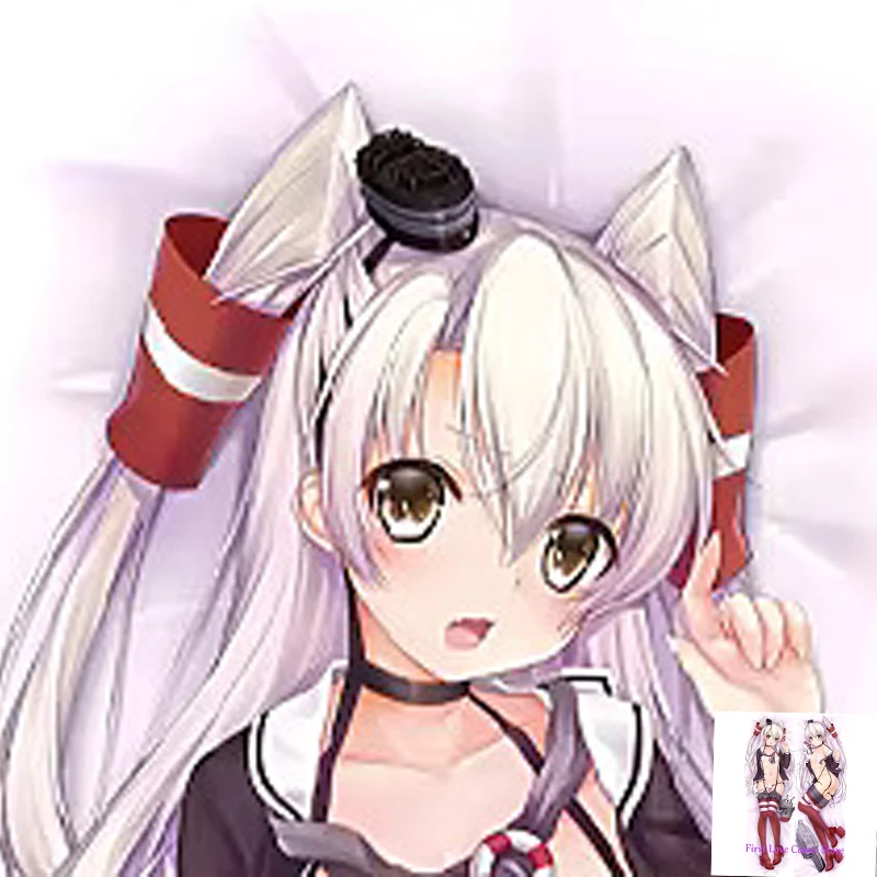 

Dakimakura Anime Pillow Cover Amatsukaze Double Sided Print Life-size Body Decoration