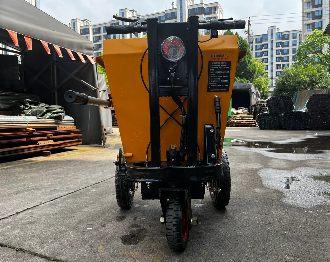Electric dumper mini compact motorized buggy walk behind Made in China