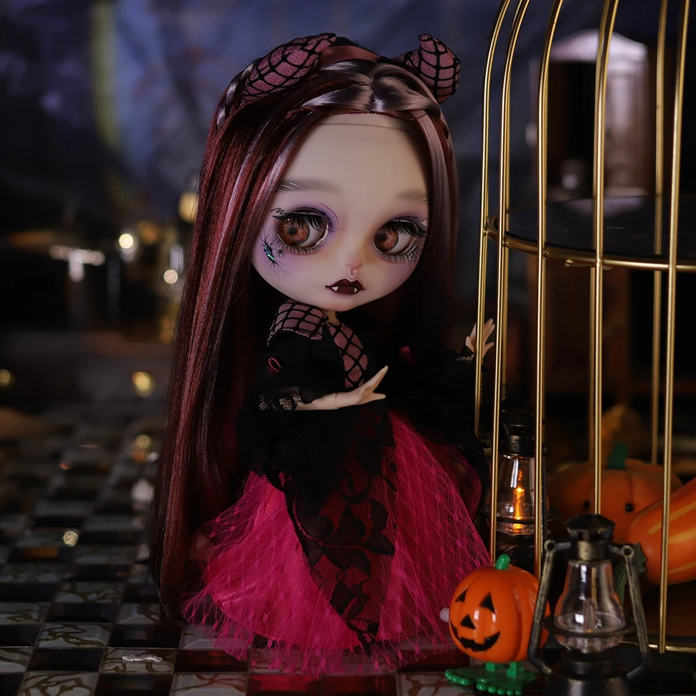 ICY DBS Blyth kostum tema Halloween, kostum SD gadis Anime mainan beragam liburan bjd labu 1/6