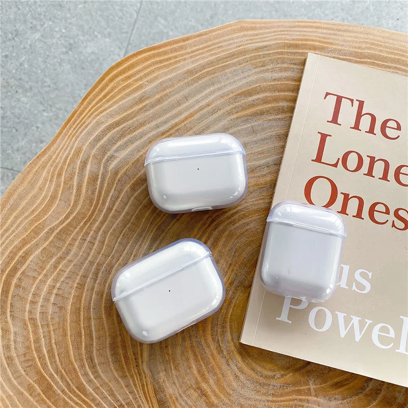 حافظة صلبة شفافة لأجهزة AirPods ، غطاء لجهاز AirPods Pro 2023 ، AirPods 3 ، 2 ، 1 ، Pro 2nd Gen ، 2022