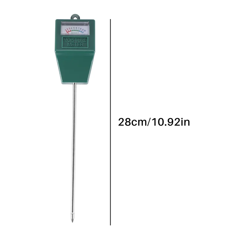 Pengukur kelembaban tanah, pengukur air tanaman dalam & luar ruangan, penguji tanah Sensor higrometer untuk tanaman pot, taman, rumput, pertanian