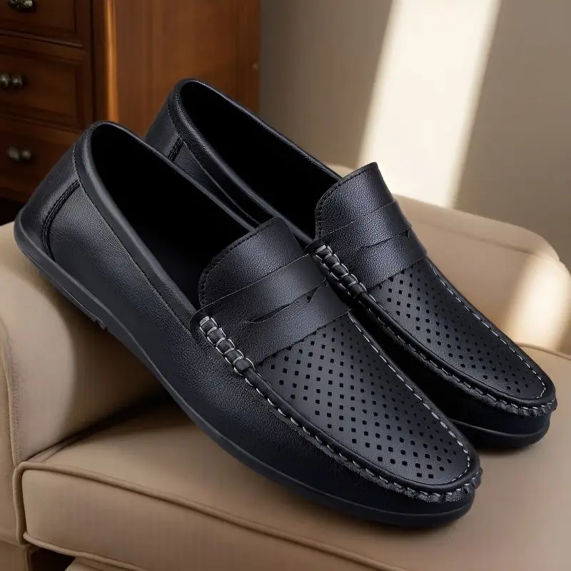 Lazy pedal Doudou shoes, daily business shoes, fashion classics, high-quality casual business loafers