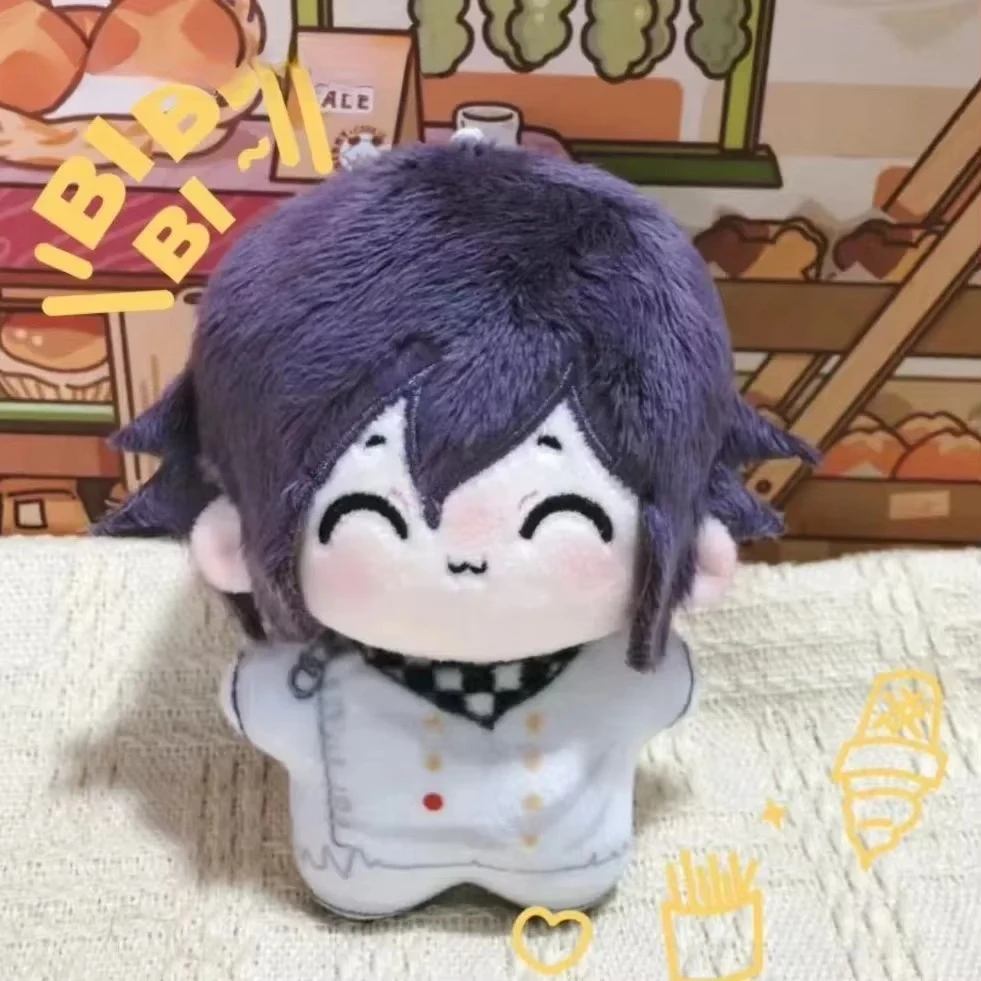 Anime Kokichi Oma Naegi Makoto Akamatsu 10cm Adorable Mini cuerpo  estrella  mar muñeco  peluche colgante llavero juguetes