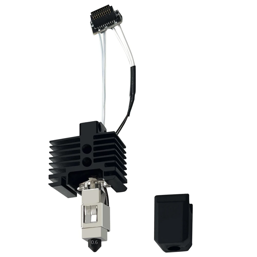 REST P1P/P1S Hotend 0.6mm Ceramic Assembled Extruder Printhead Kit for Lab P1P/P1S- 3D Printer Hot End Replacement
