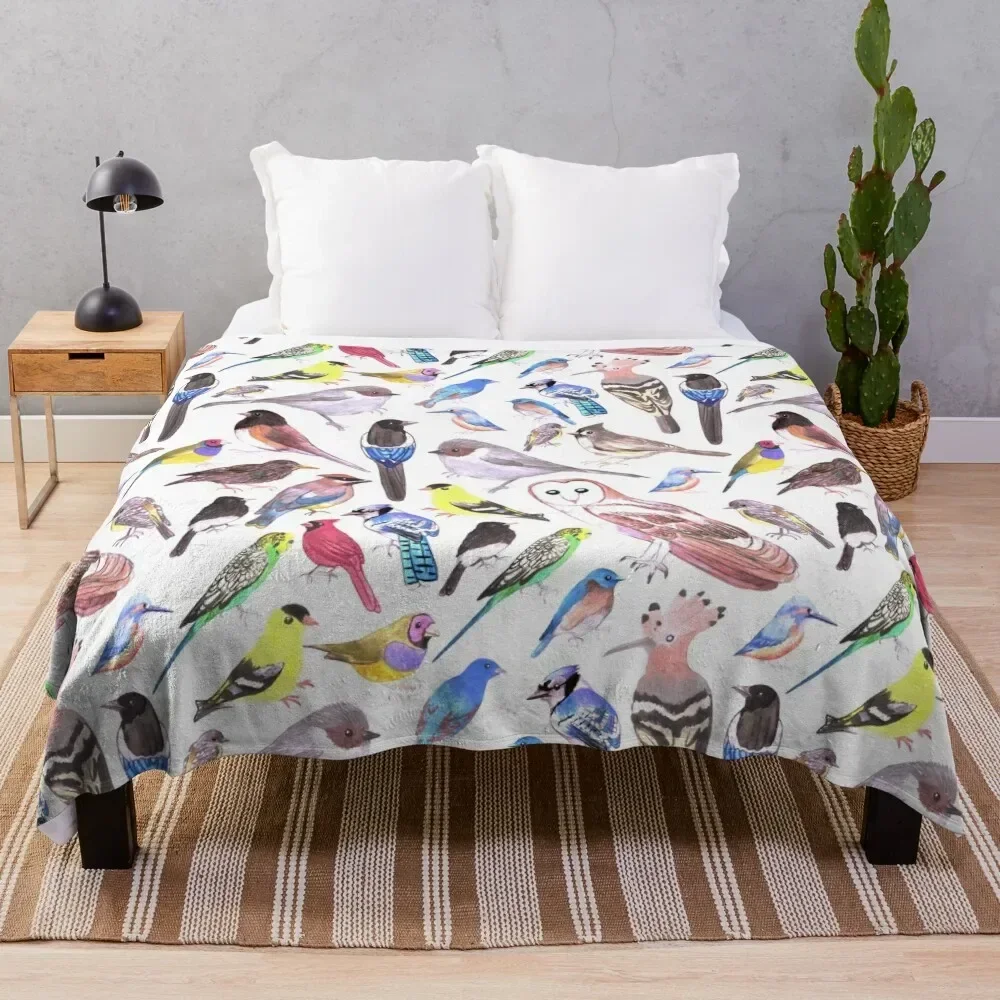 Vögel von Amerika-Haustiere und wilde Vögel werfen Decke Mode Sofas Schlafs ofa Weihnachts geschenke Decken