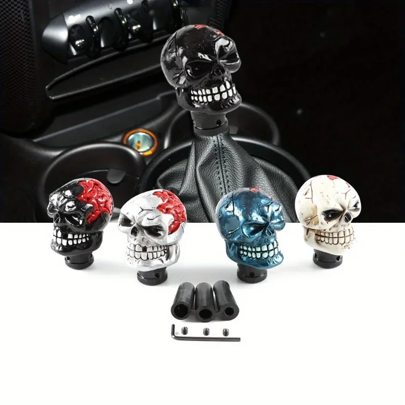 Skull Head Snake Universal Car Truck Manual Stick Gear Shift Knob Lever Shifter