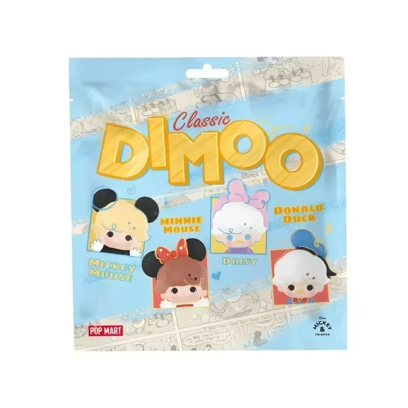

POP MART POP BEAN DIMOO WORLD x DISNEY Classic Series Mystery Box Genuine Blind Box Guess Toys Bag Anime Figure Desktop Ornament