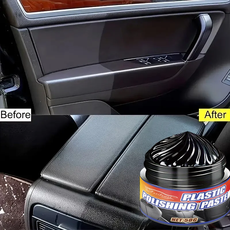 Automotive Interior Plastic Coating Polish Dashboard Wax Renewal Repair & Care Cream for Car Interior Finish