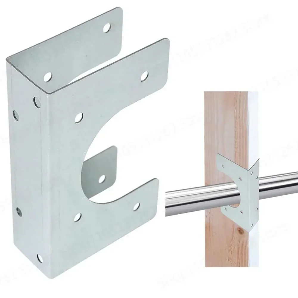 Heavy Duty Stud Snap Metal Stud Shoes for Single Wooden Studs for Pipes Up To 2-1/2 Inches