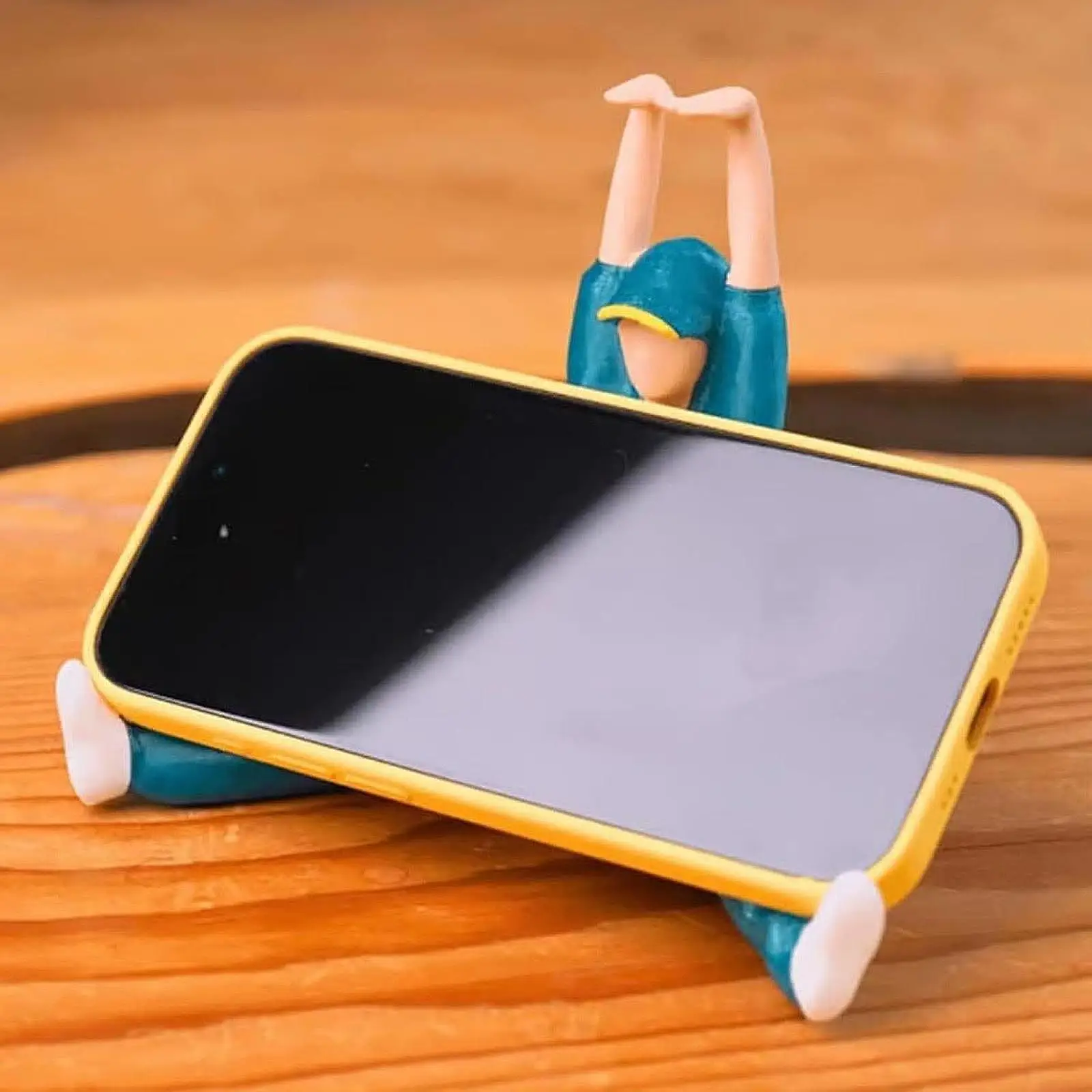 Breakdance Phone Holder Folding Desktop Phone Holder for Home Bedroom Decor