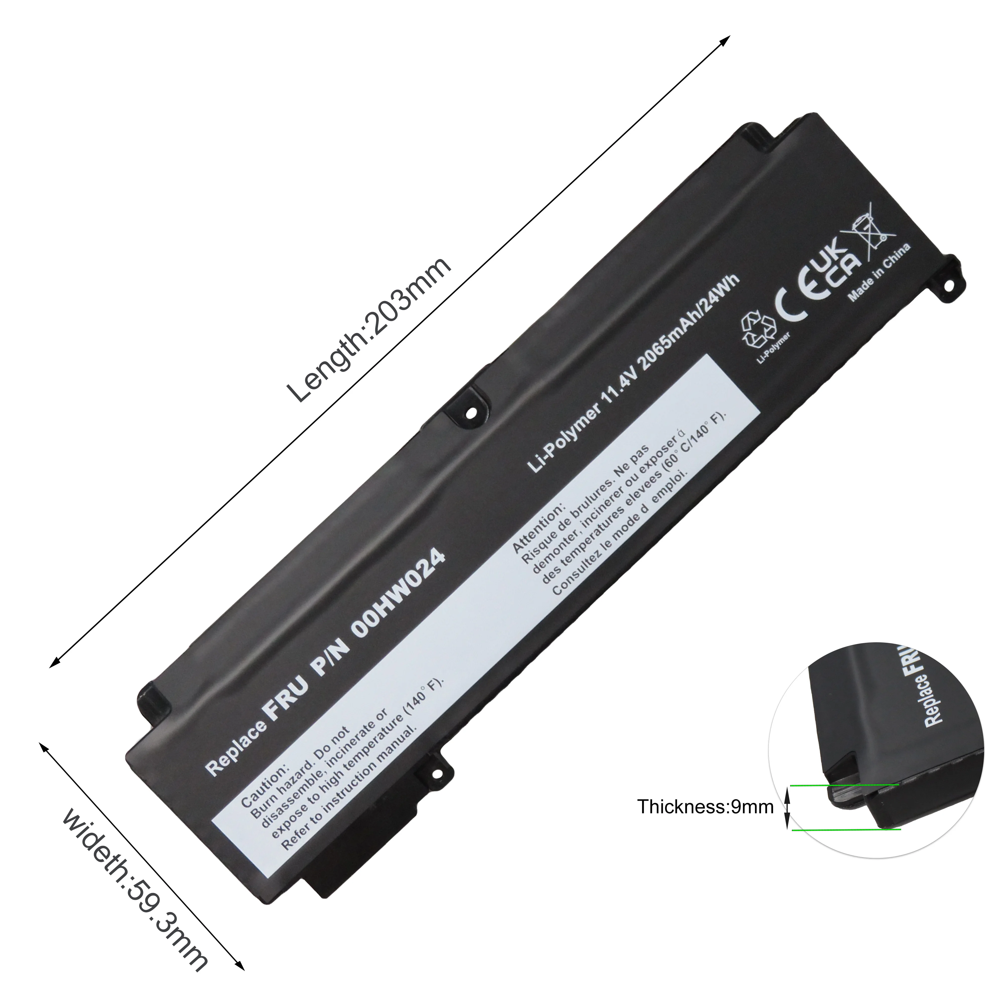 For Lenovo 01AV406 00HW24 Laptop Battery ThinkPad T460S T470S series SB10J79002 T460S 00HW024 00HW025 01AV405 01AV406