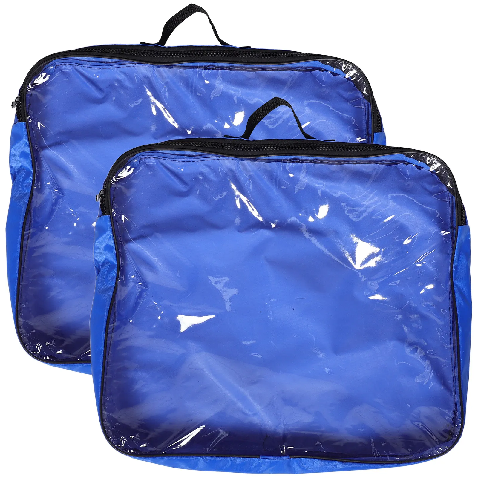 

2Pcs Breathable Ice Skate Bag Large Capacity Oxford Cloth Roller Skate Storage Organizer Portable Outdoor Inline Skates Holder