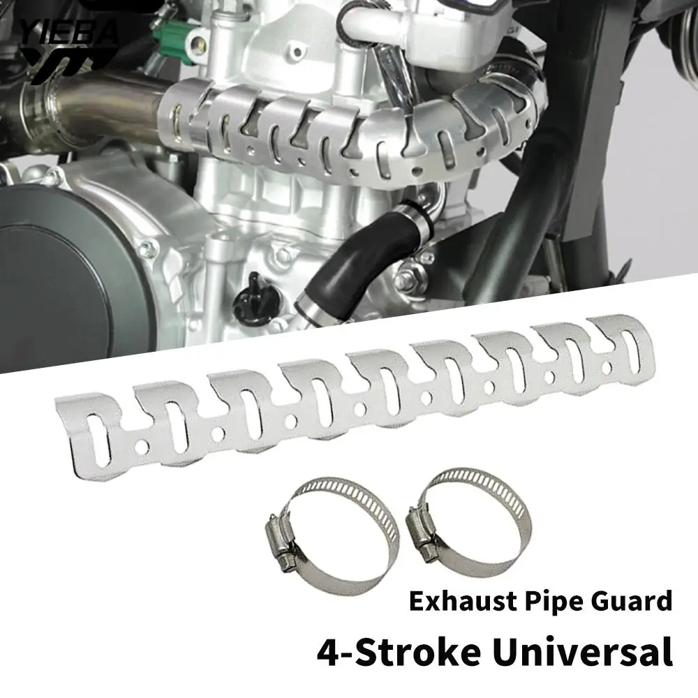 

FOR Kawasaki KX250 KX450 KX250F KX450F KX 250 450 4st Motorcycle Exhaust Muffler Pipe Leg Protector Heat Shield Cover Resistant