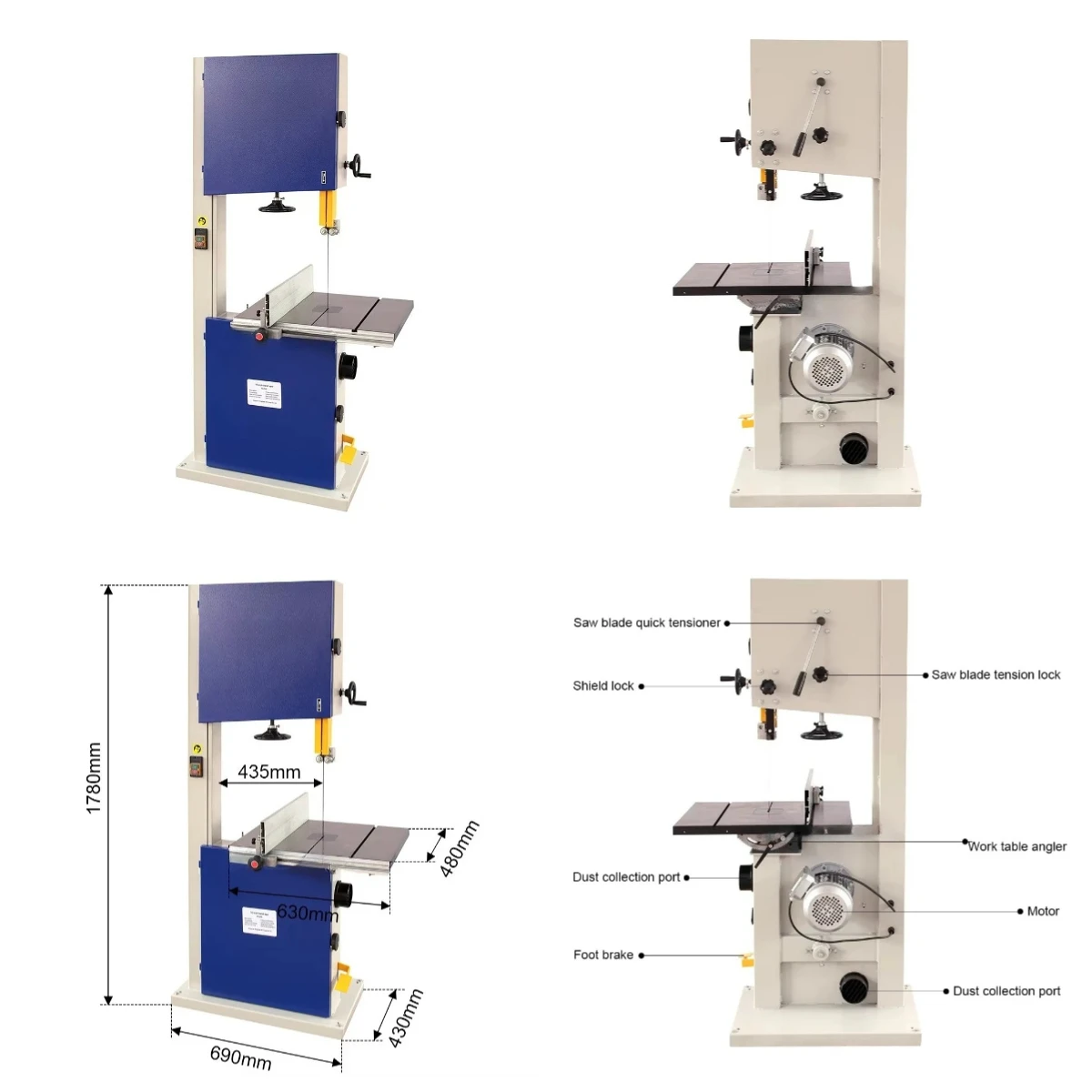 

Gold Seller Forestry Engine Wood Cutting Equipment Saw Machine Sawmill Band Saw Machine