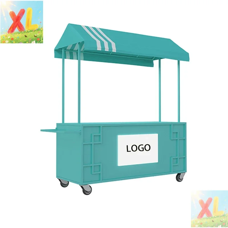

European-style wrought iron floats, cars, stalls, bazaars, mobile vending trucks, trolleys, outdoor stalls in shopping malls