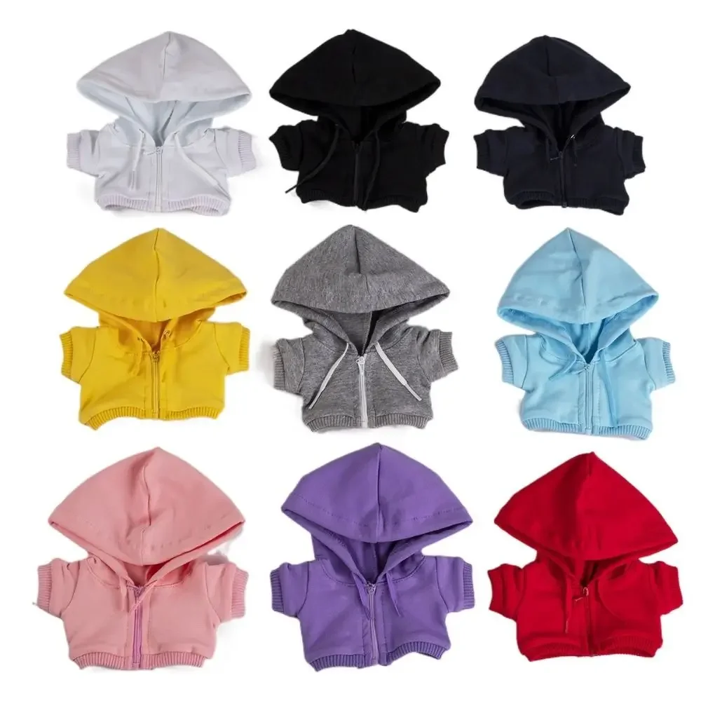 New 20cm Cotton Doll Cloth Fashion Multistyles Hoodie Clothes Cute Mini High Quality Casual Wears Clothes Accessories