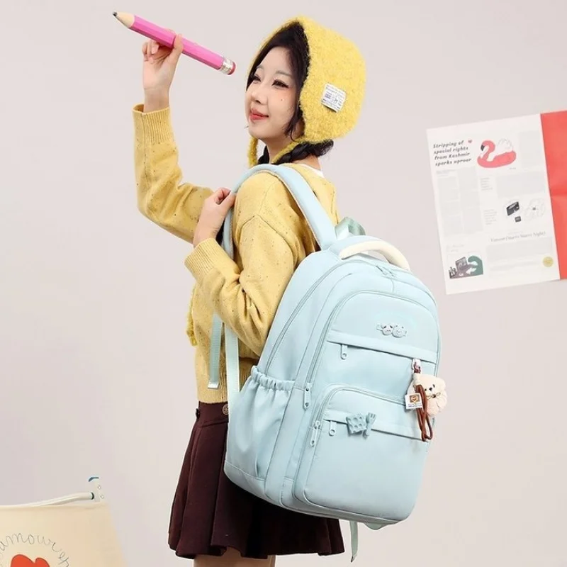 Unisex Oxford Sport Backpack Large Capacity Anti-theft School Bag Casual Business Rucksack Travel Laptop Backpack for Work Daily