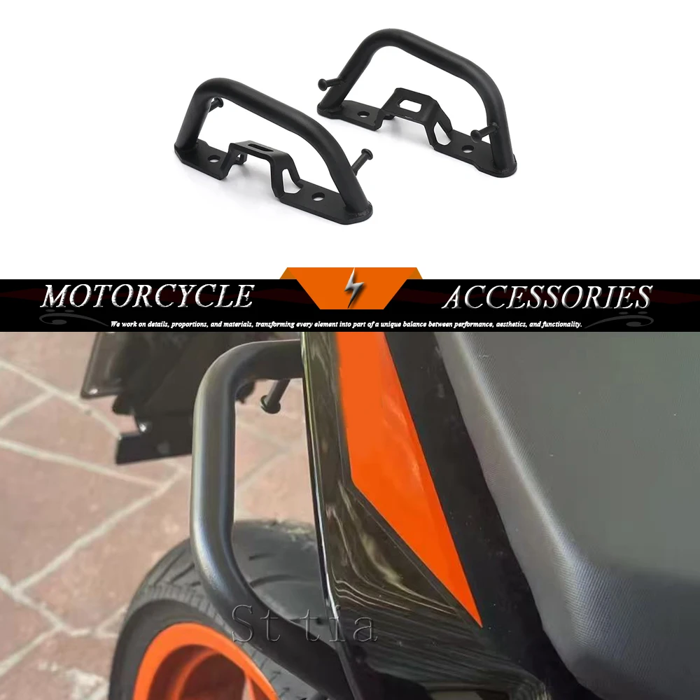 

Motorcycle Accessories Rear Grab Bars Rear Seat Pillion Passenger Grab Rail Handle For 390Duke 250Duke 250 Duke 390 DUKE