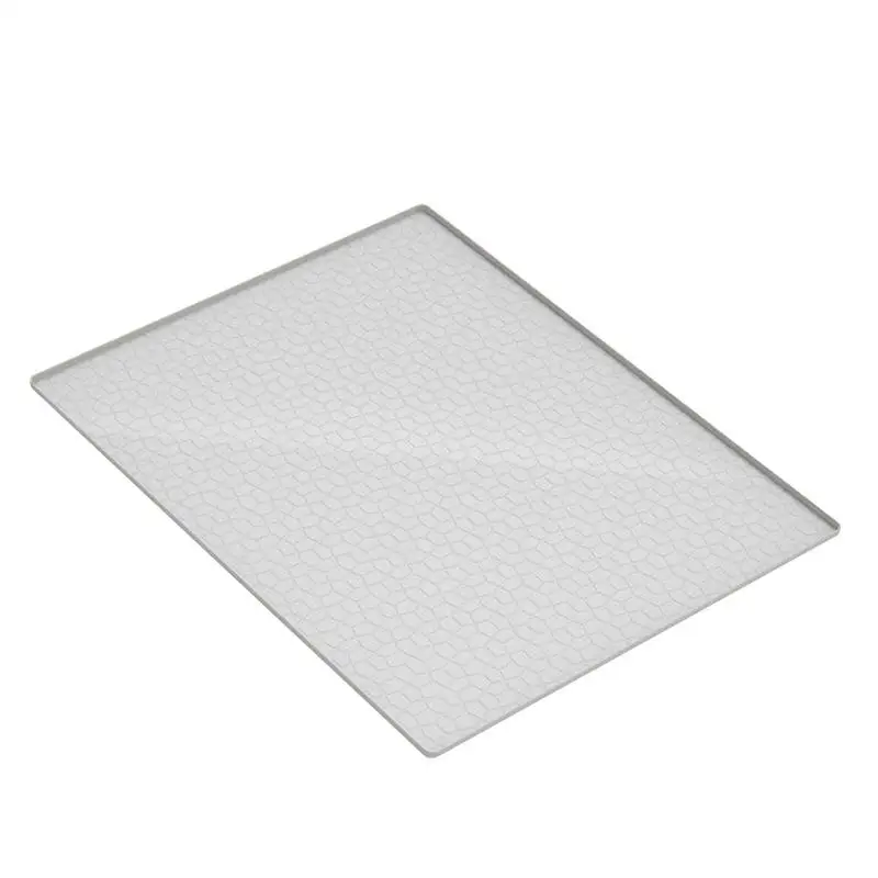 

Mat For Litter Box Floor Waterproof Silicone Cat Litter Box Mat Washable Folding Scratch Proof Rug Indoor Outdoor Home