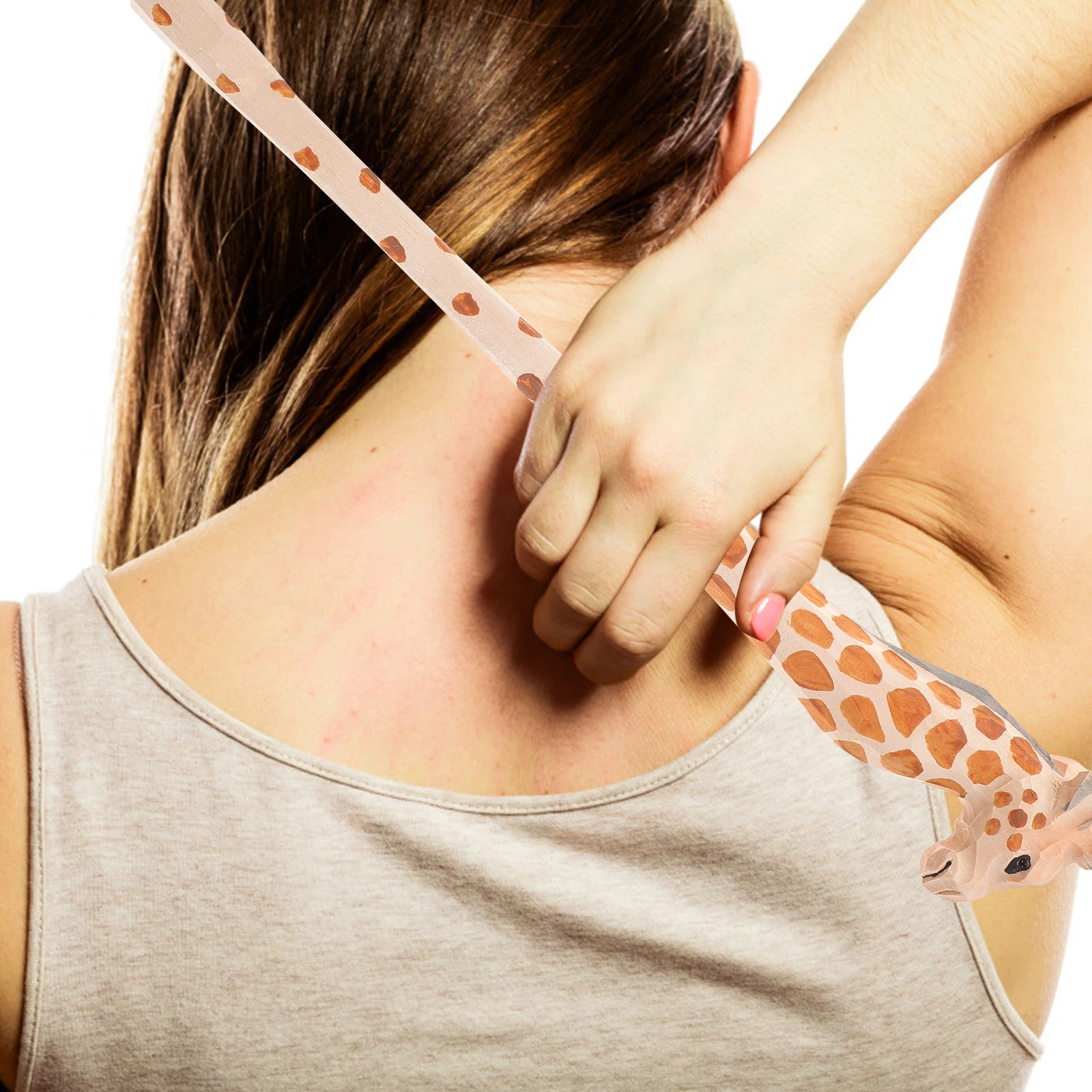 

Деревянный скребок для спины, длинная ручка, массажер для облегчения зуда, прочное качество для релаксации, царапин на теле, путешествий, домашнего использования