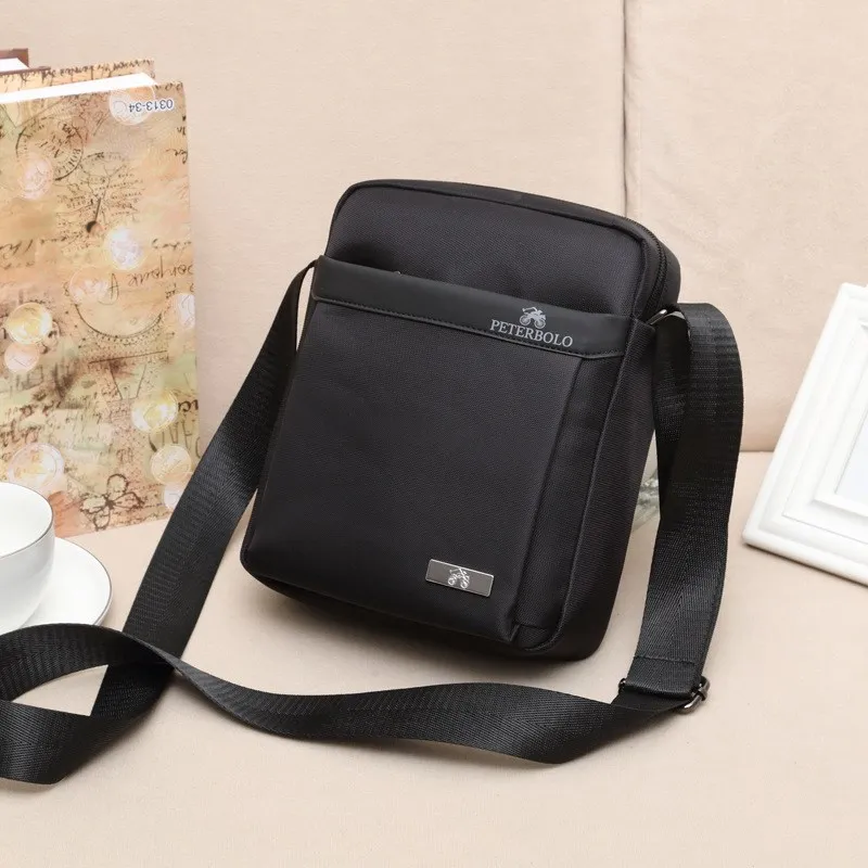 

Ox Cloth Canvas Men's oulder Bag Casual Busin Briease Small Crossbody Bag Leisure Travel Handbag for Men