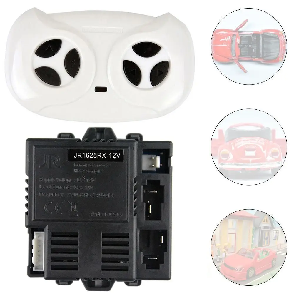 RC 액세서리 JR1625RX-12V 수신기 어린이 전기 자동차 부드러운 시작 원격 제어 2.4G 블루투스 컨트롤러