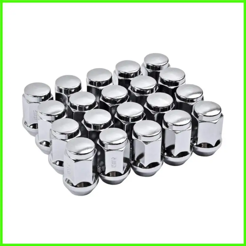

20Pcs M12x1.5 Closed End Bulge Acorn Lug Nut with Stylish Finish for Aftermarket & Factory Easy to Install