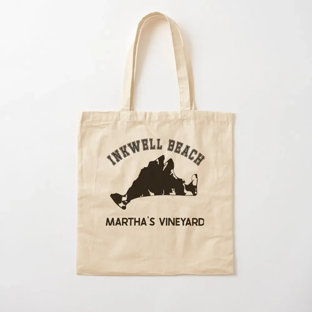 

Inkwell Beach, Oak Bluffs, Martha's Vineyard, MA, Vintage Tote Bag Handbags women tote bag men Tote Bag