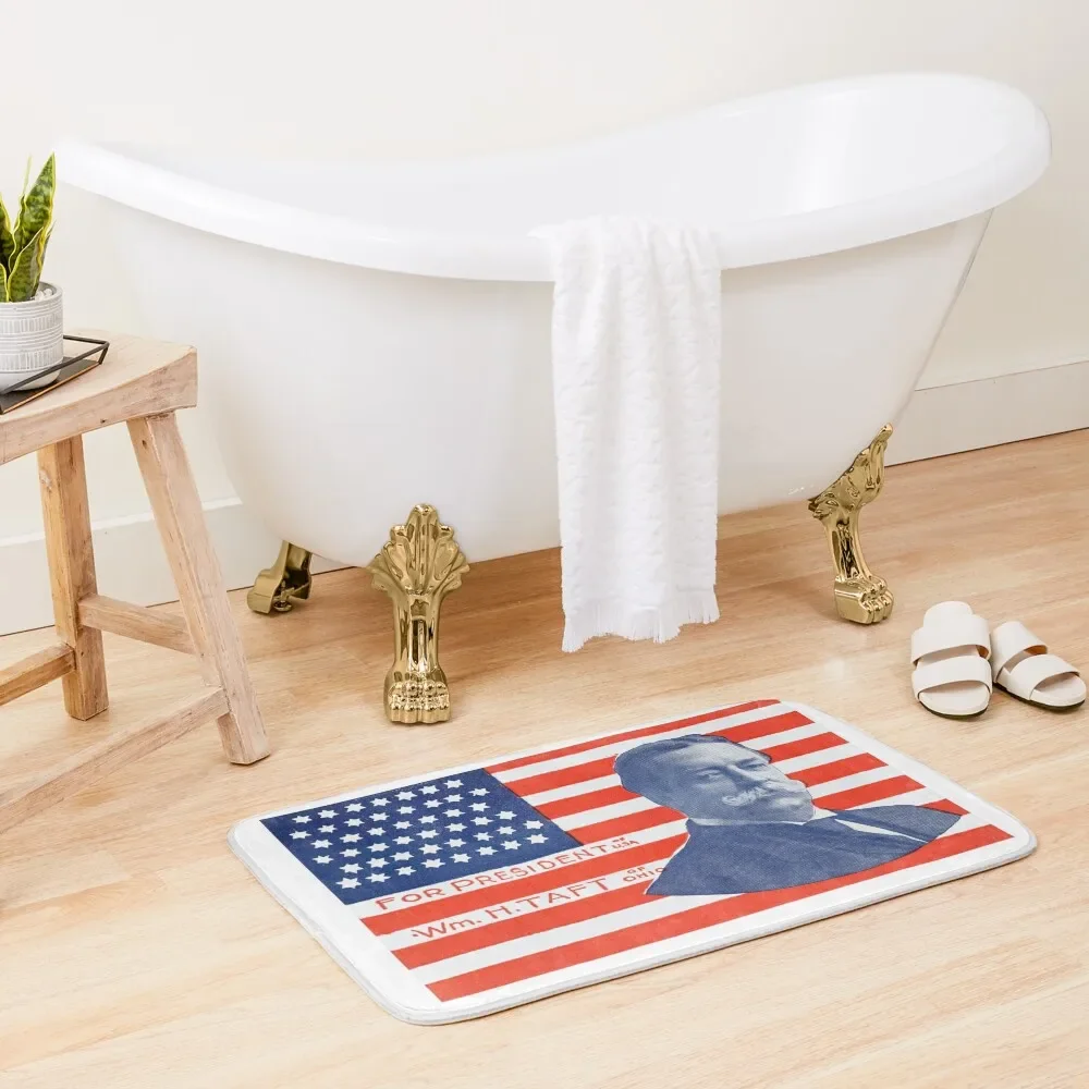 

1909 William Taft for President Bath Mat For Toilet Floors For Bathroom Mat