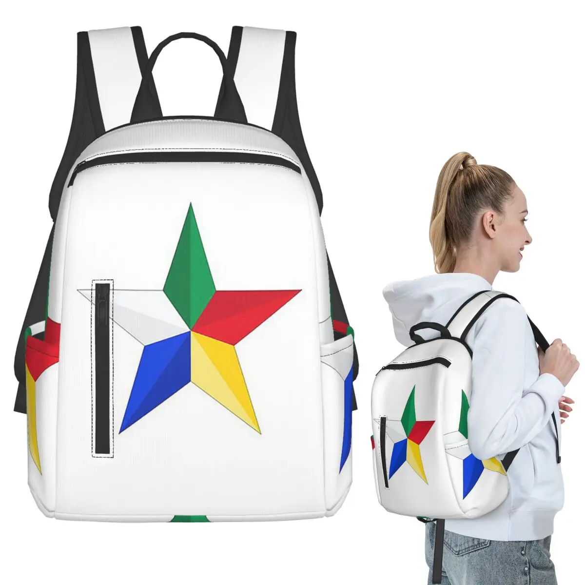 

Рюкзак Druze Star, студенческая сумка для книг, детская школьная сумка, сумки на плечо для ноутбука, мужские и женские сумки