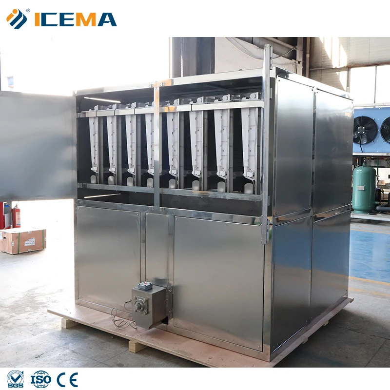 Good Price Ice Making Machine Hot Sale 2000kg Cube Ice Maker With Air Cooling/water Cooling For Business