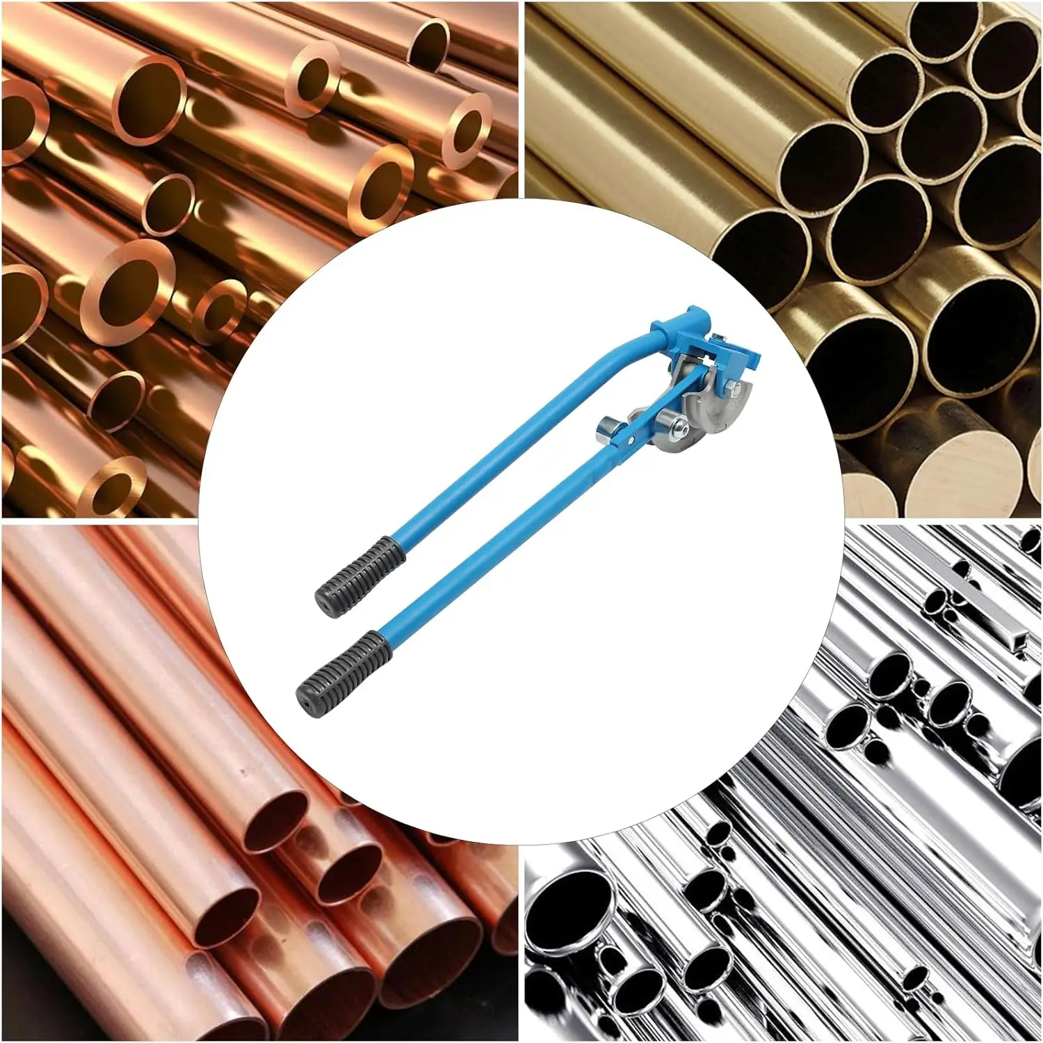 Manuelle Biegzange Rohrbiegezange Rohrbiegewerkzeug 15 mm 22 mm 90° ° Handrohrbieger aus Aluminiumlegierung Rohrbiegevorrichtung – Detail 1