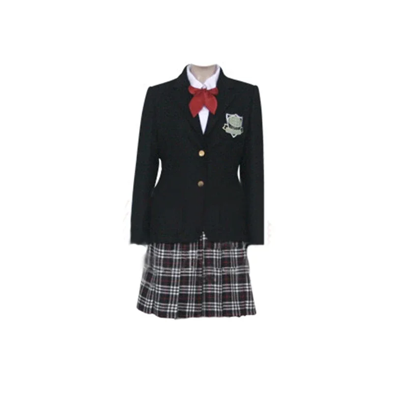 Gogo Yubari Uniform Cosplay Costume 11 BS4099