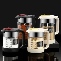 Seasoning box Glass seasoning bottle jar storage boxes Kitchen spice monosodium glutamate salt Household sprinkling bottles