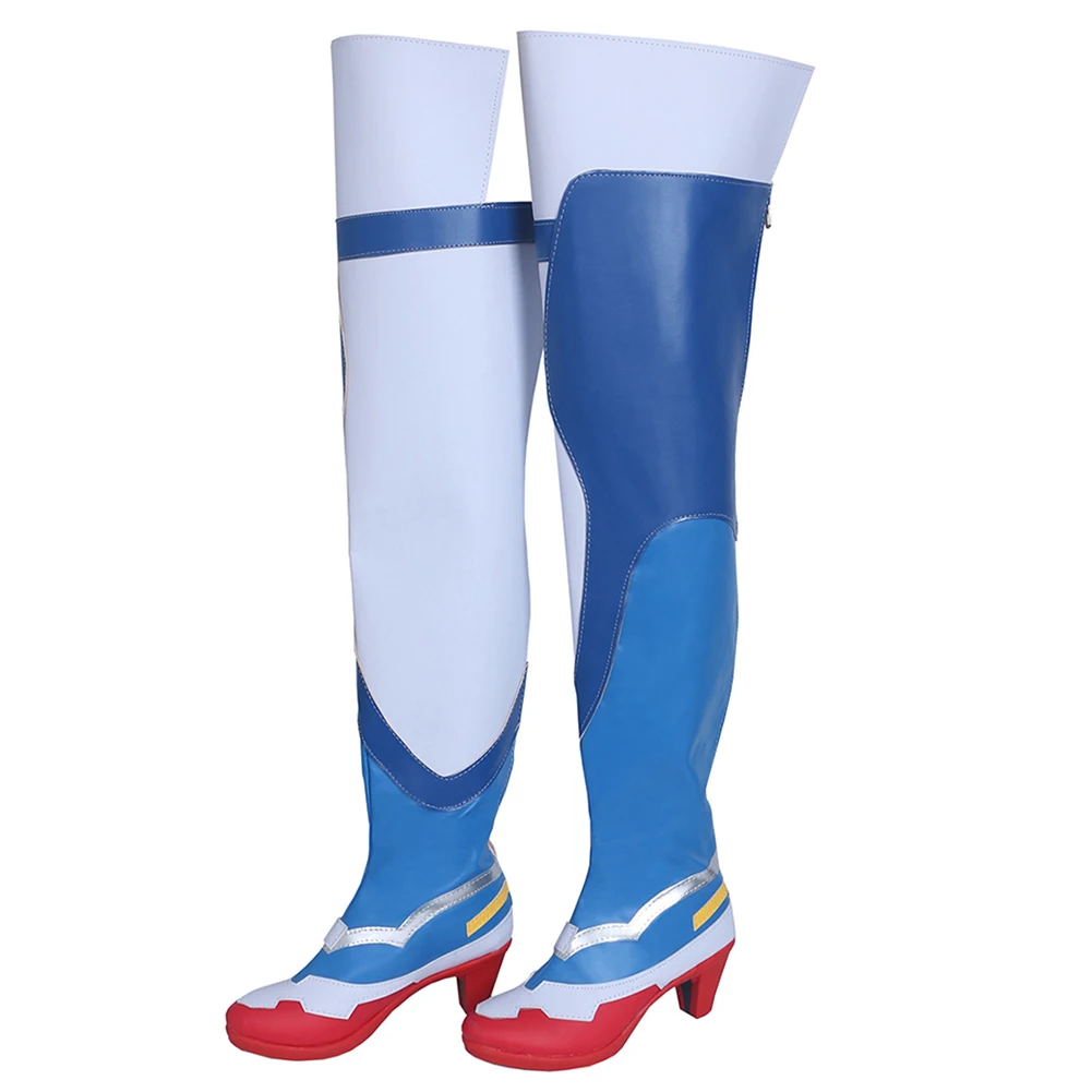 Brdwn Owatch frauen Barmherzigkeit Angela Ziegler-natta-typ Cosplay Lange Stiefel Nach High-Heels Schuhe