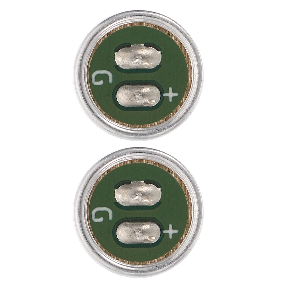 

2Pcs Condenser Microphone Core Practical Recording Parts Accessories HighQuality Durable Material NoiseReduction AudioProcessing
