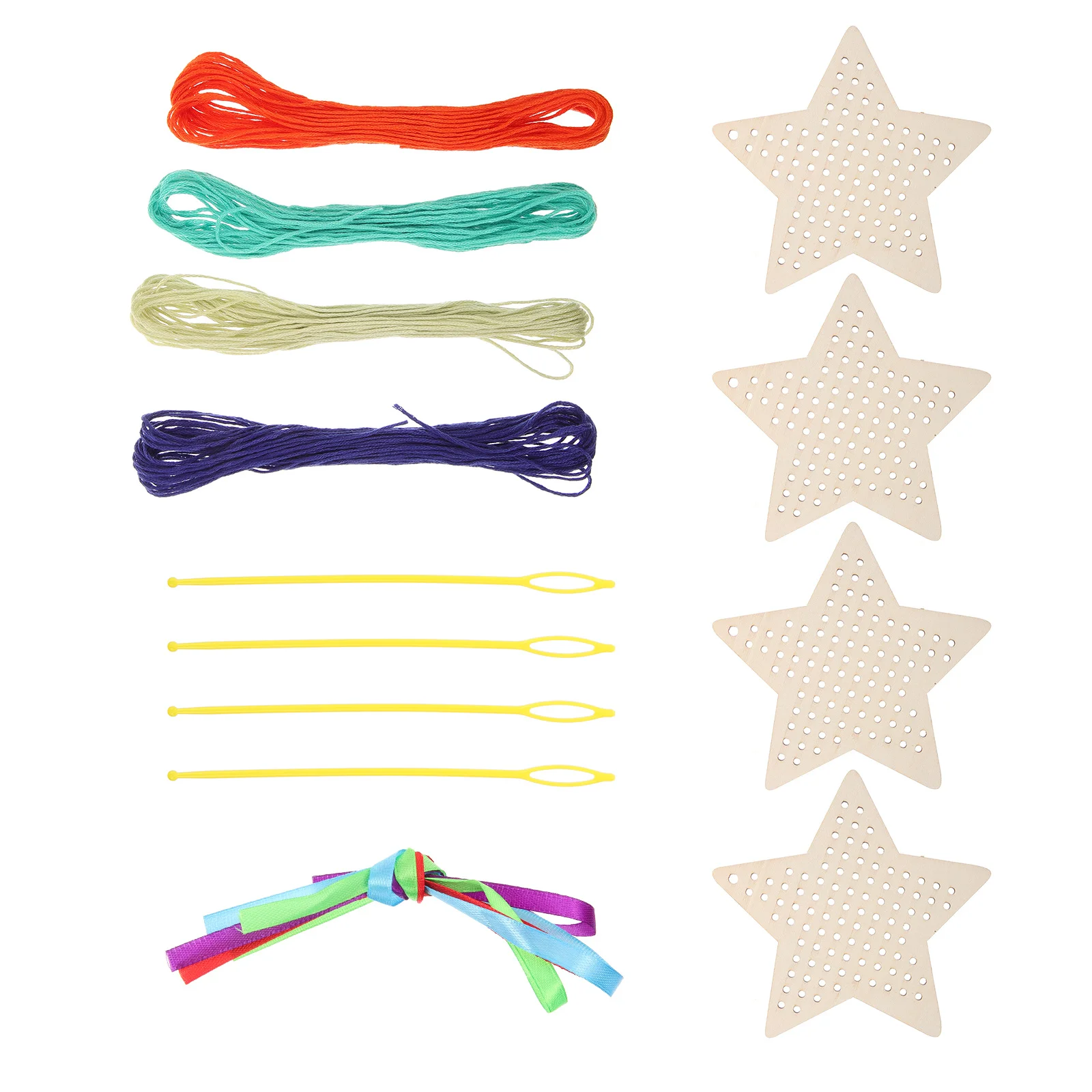 1 set 1 Set Wooden Bookmark Kit Diy Unfinished Hollow-Out Bookmarks For Kids Students Handmade Craft Reading Accessories