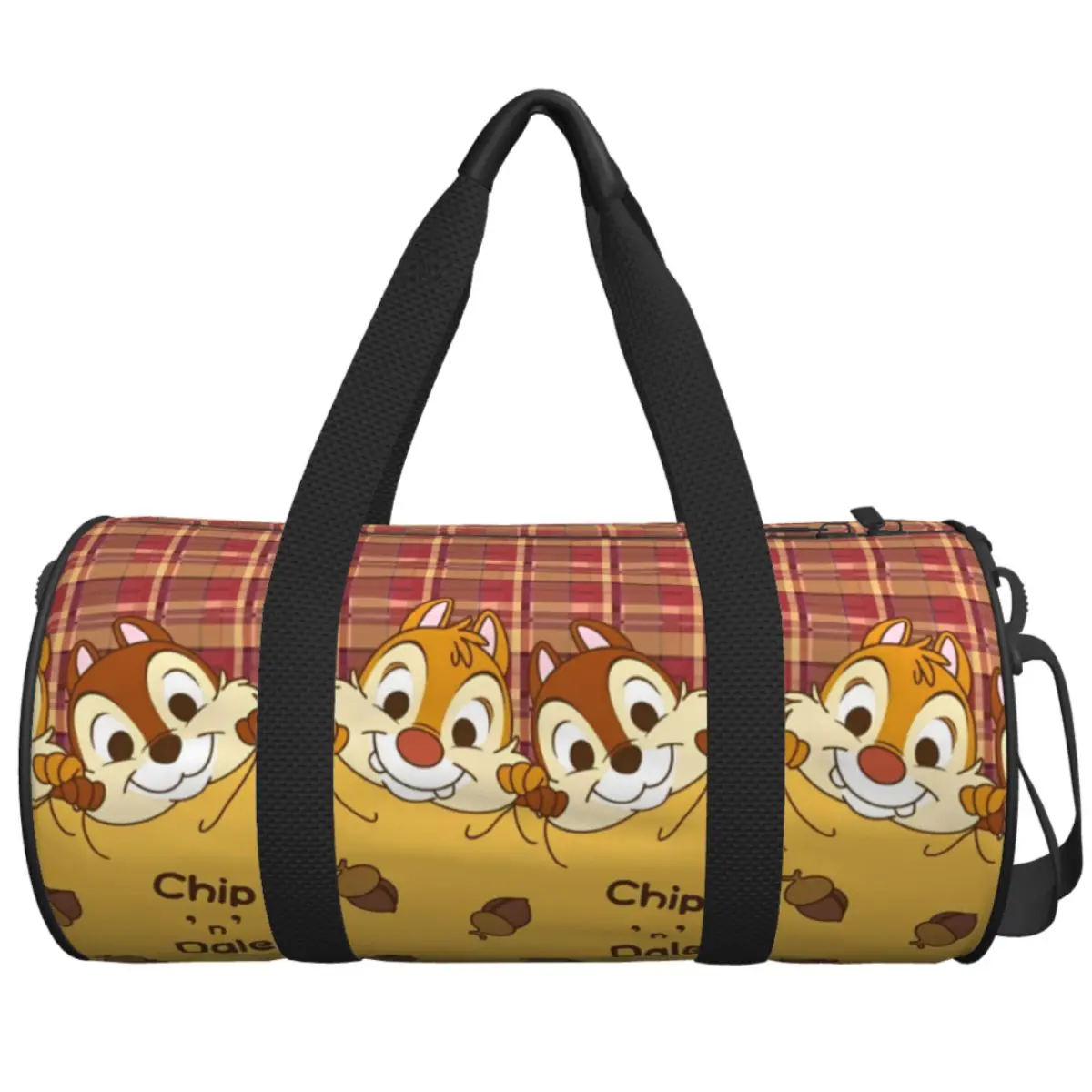 

Дорожная сумка Chip 'n' Dale, спортивные сумки для йоги с 3D принтом, большая вместительная ретро-сумка для спортзала, водонепроницаемая сумка для фитнеса для пары