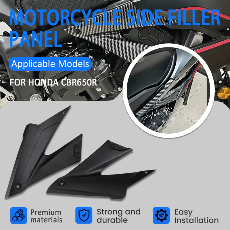 

New For Honda CBR650R CBR 650R CBR 650 R 2024-2026 Tank Side Fairing Body Filling Injection Frame Spoilers Side Cowl Cover Panel