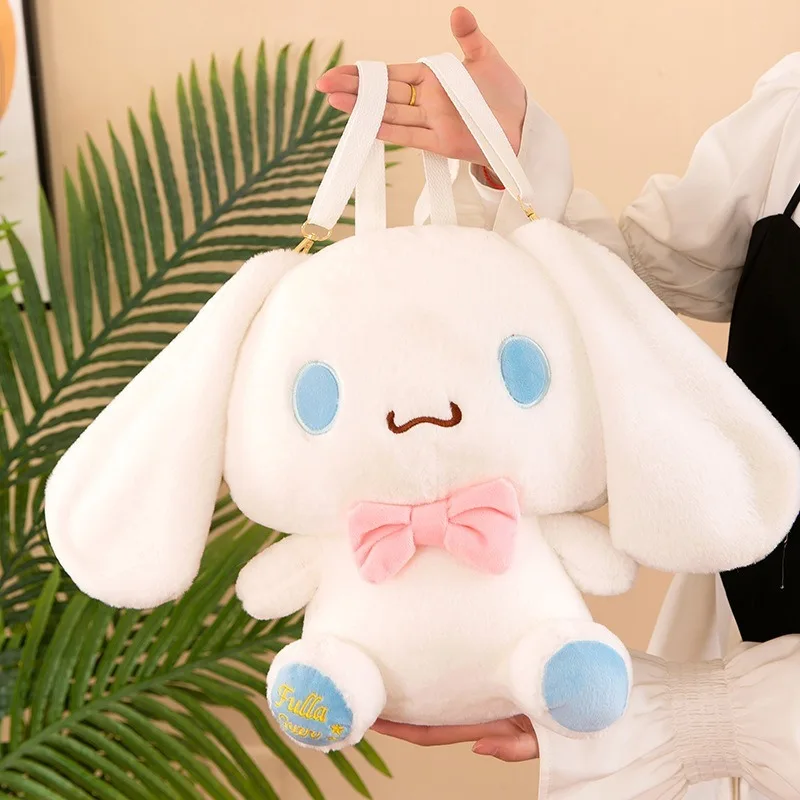 Sanrio Boneca De Pelúcia Mochila Para Meninas, Personagem De Desenhos Animados De Anime, Minha Melodia, Boneca Cinnamoroll, Bolsa De Ombro, Quarto, Acessórios Kawaii, Presente