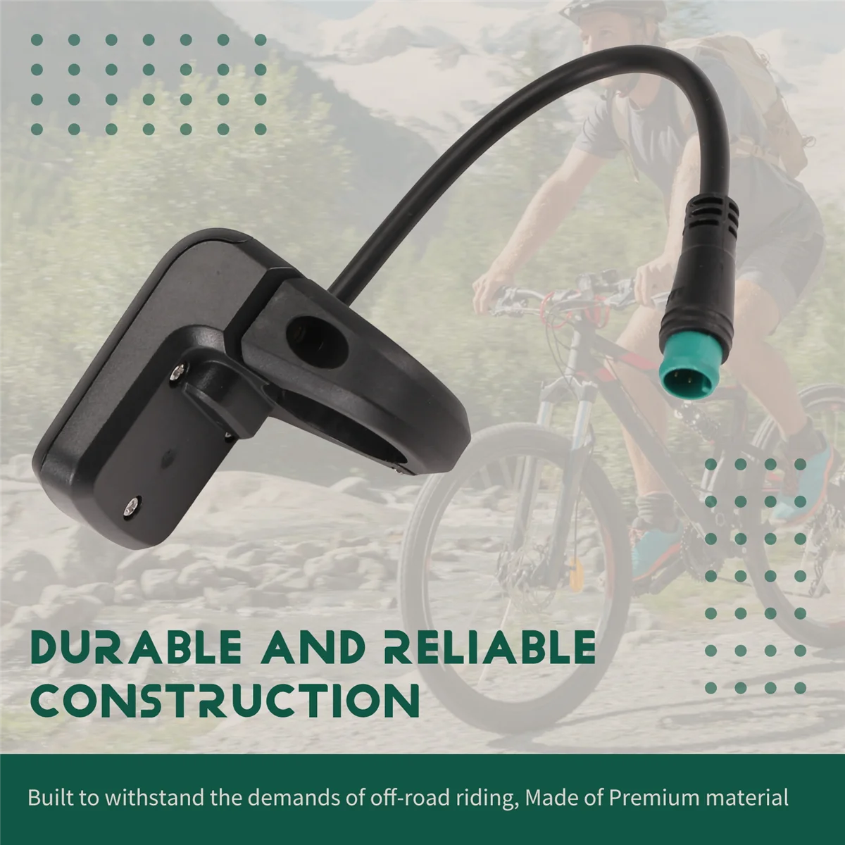 New For Bafang Mid Drive Motor 5Pin Bafang 860C LCD Color Display Switch Key for Mid Motor Mountain Bike